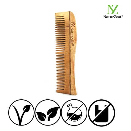 NaturZest Neem wooden Comb