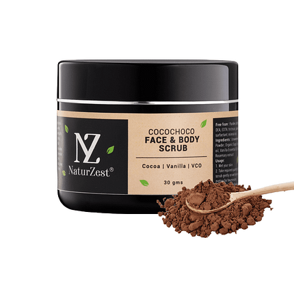 NaturZest Face & Body Scrub