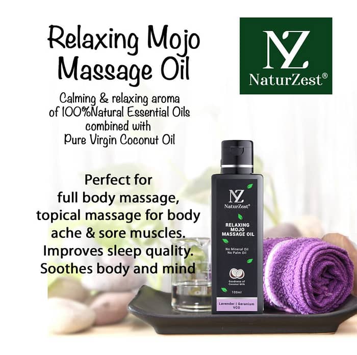 NaturZest Massage Oil