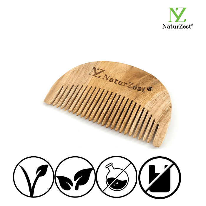 NaturZest Neem wooden Comb