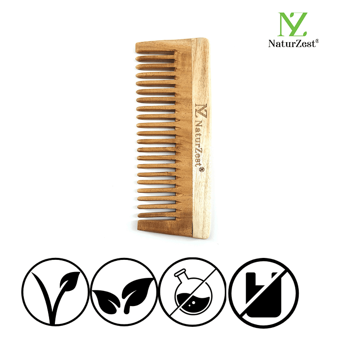 NaturZest Neem wooden Comb